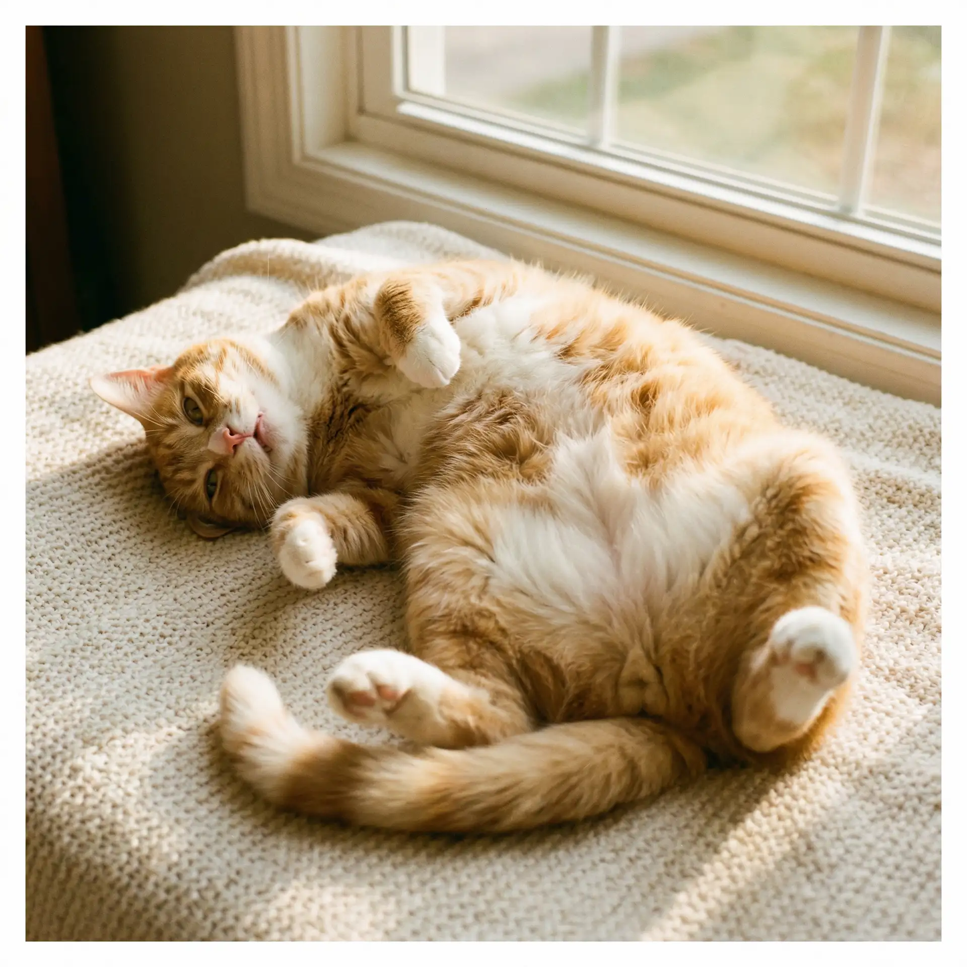 猫咪仰躺露出肚皮 - 下一站是幸福电视剧全集在线观看